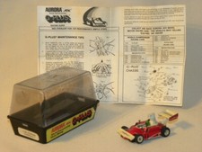 VINTAGE AURORA CIRCUIT AFX HO VOITURE DE COURSE FERRARI F1 1734 SLOT CAR G PLUS