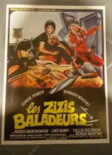  SEXY BARBARA BOUCHET LES ZIZIS BALADEURS 1980 VINTAGE LOBBY CARD ORIGINAL