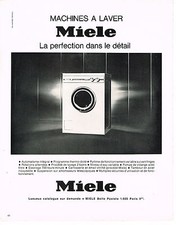 PUBLICITE  1969   MIELE