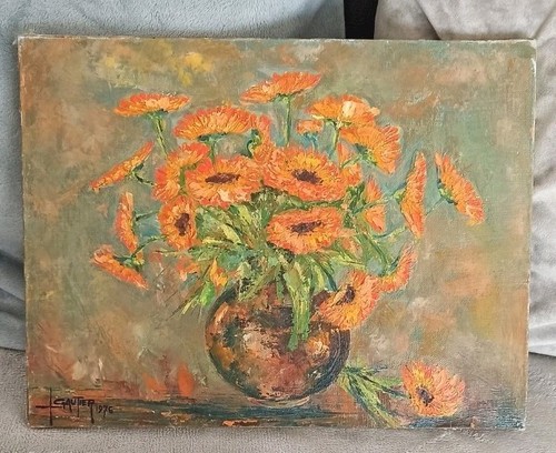 Peinture huile sur - à, l'huile