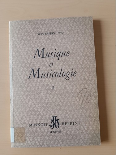 Livre musique musicologie - musique,