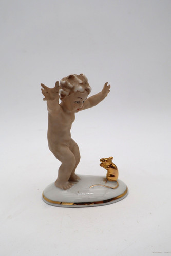 Figurine biscuit porcelaine - figurine,