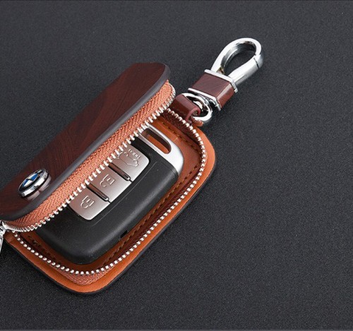 Zipper car key case porsche - key,