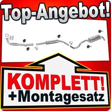 Pot d'échappement pour VW POLO (6N2) 1.0 1.4 moteur : ALD AKK hayon incliné +...