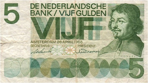 Netherlands gulden 1966 90 - 5, p-90