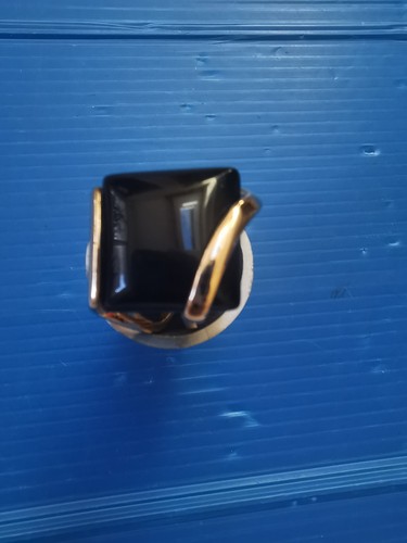 Bague plaquée pierre - plaquée,