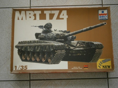 Maquette char mbt - maquette, t74