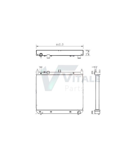 Urgent service radiator for - ,