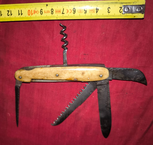 Couteau pliant corne cm - couteau,