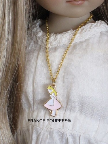 Collier pendentif alice rose - collier,