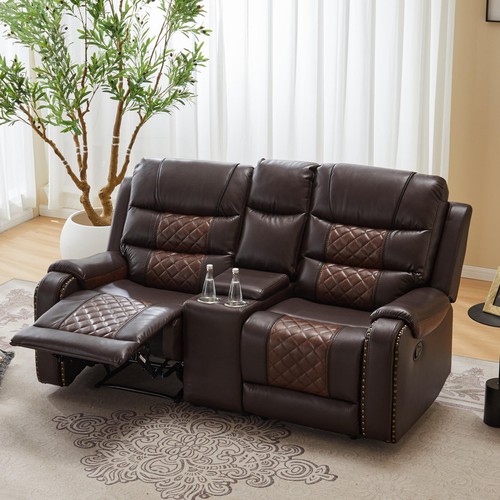 Modern leather reclining - modern,
