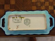 LONGWY CAKE PLATE LIMIT PRINT 35/100 CUTE SIGN "HARMONIES"