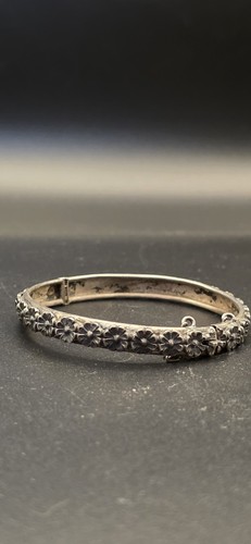 Ancien bracelet jonc argent - jonc,