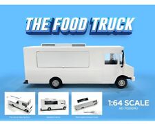 American Diorama 1:64 Food Truck - Plain white  Model Car