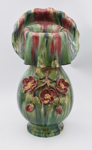 Spectaculaire vase faïence - spectaculaire, en