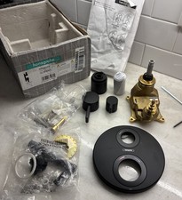 Hansgrohe Ecostat S Thermostatic 15757671 Valve Trim Shower Matte Black