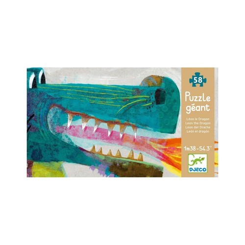 Puzzle djeco géant léon le - -,