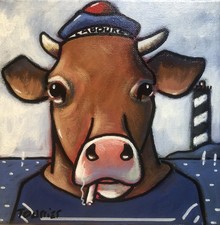 Tableau Vache  Marin Tourrier