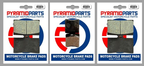 Front rear brake pads for - &,