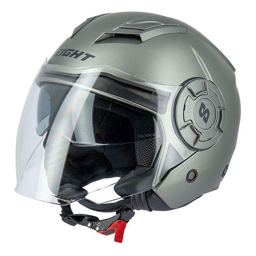 Eight casque moto gris - eight,