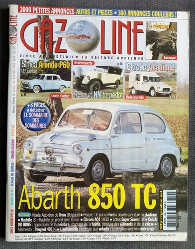 Gazoline 144 avril 2008 - gazoline,