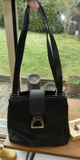 SAC A MAIN EN CUIR NOIR LANCEL