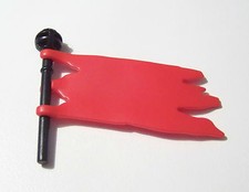 PLAYMOBIL (L3203) MIDDLE AGES - Red Flag Matte Black Dragon Fortress 3269