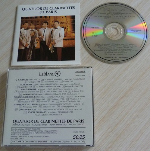 Album quatuor de - quatuor,