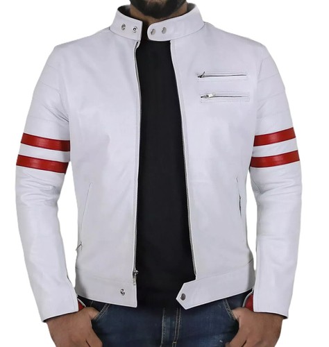 Blouson moto motard homme