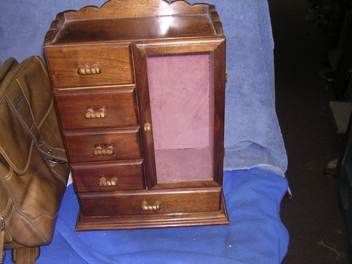 Doll display wardrobe - display,