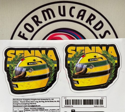 Stickers decals ayrton - stickers,