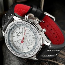 MONTRE Homme DETOMASO FIRENZE Chrono avec Date Résistante à L'eau. 279,00€ Neuve