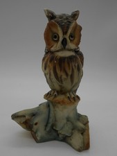 CAPODIMONTE FORMILI PORCELAIN OWL / OWL BISCUIT FIGURE?