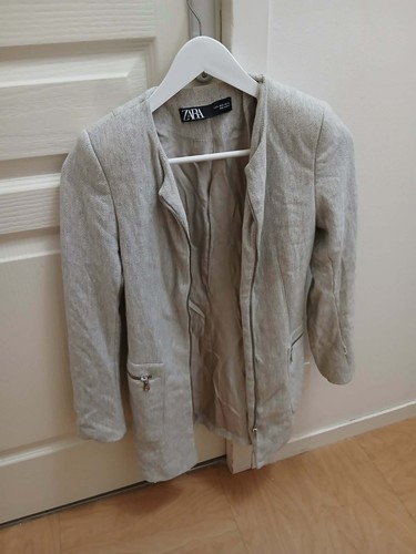 Manteau gris zara taille s - zara,,