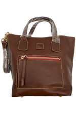 Dooney & Bourke Florentine Brinley North/South Tote Chestnut