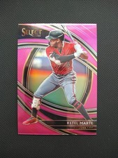 2020 Panini Select Ketel Marte Premier Pink Prizm /10 Diamondbacks #140 CC