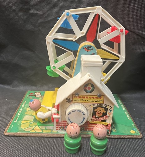 Vintage fisher price music - music, box