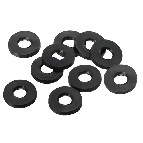 Rondelle plate caoutchouc - rondelle, 4mm