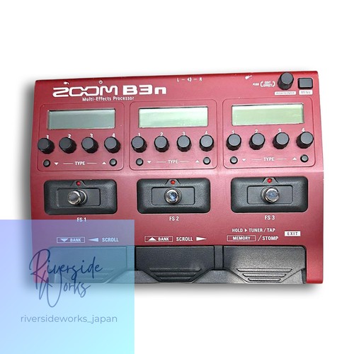 Zoom b3n bass multi - zoom, multi-effects