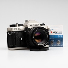 ⭐TOP⭐ SERVICED TESTED Yashica FX-3 Super 2000 Gold 35mm Camera ML 50mm 1.7 Lens