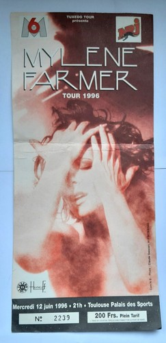 Ticket billet place concert - ticket,