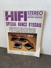 Ancien Magazine Hifi Stéréo Spécial Bancs D’essais Mars 1977 Musique Vintage