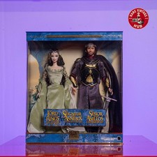 Barbie THE LORD OF THE RINGS - Arwen & Aragorn Box Set - Silver Label 2004
