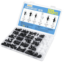 100 Rivets Fixation Clips