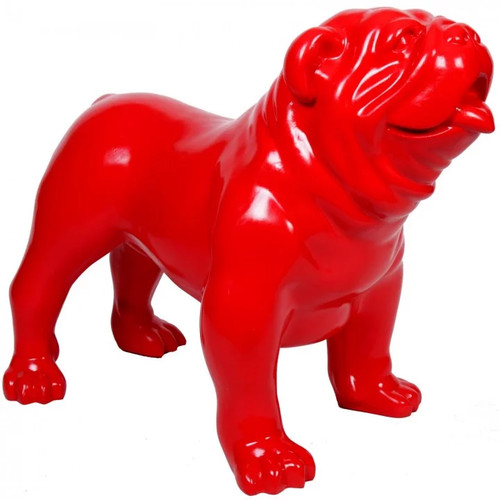 Statue résine chien - statue,
