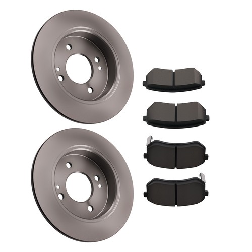 Disques frein 234mm plaquettes - disques, 234mm+plaquettes
