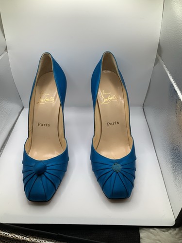 Escarpins satin christian - escarpins, en