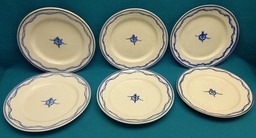 Lot assiettes plates - 6,