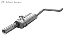 Silencieux Sport VW Polo 86C