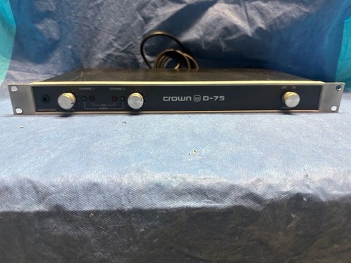 Crown audio power - d-75,